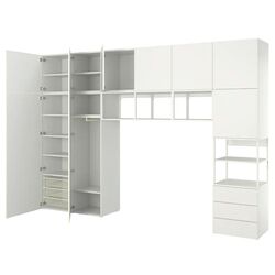 Living Ikea Platsa/Fonnes 9 usi/3 sertare 360x42x241 (Alb) Thumb
