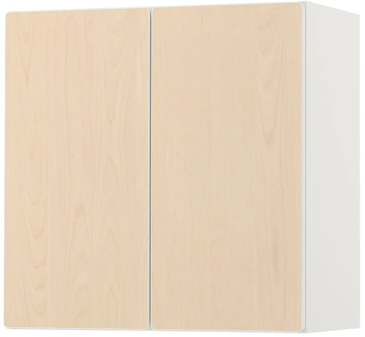 Dulap suspendat Ikea Smastad 1 poliţă 60x32x60 (Alb/Mesteacăn)