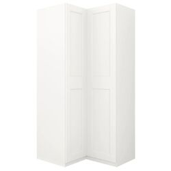 Dulap de colt Ikea Pax/Grimo 111х111х236 (Alb) Thumb
