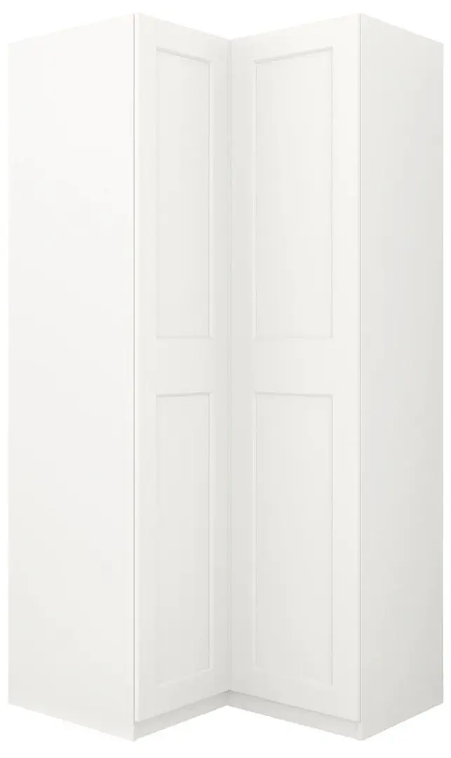 Dulap de colt Ikea Pax/Grimo 111х111х236 (Alb)