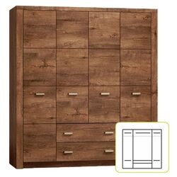 Шкаф Tempo Kondela Infinity I-18 (Ash Light) Thumb