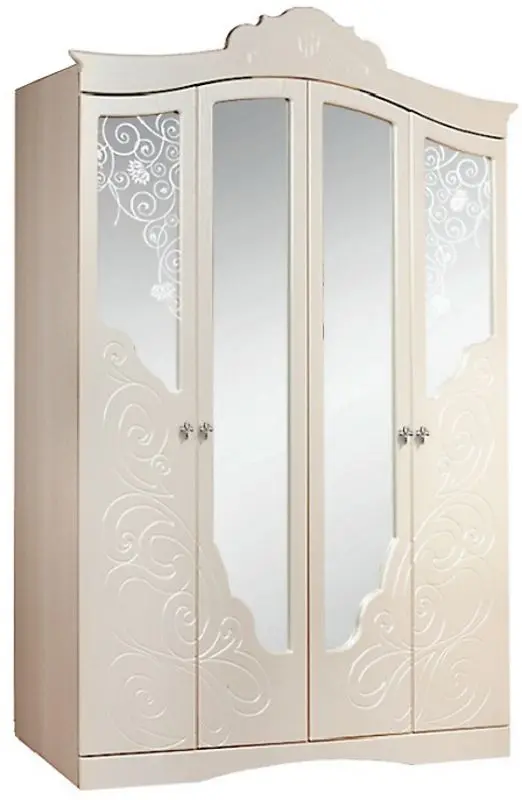 Dulap КМК 0380.1 Zhemchuzhina (Wenge Light/Pearl Ash)