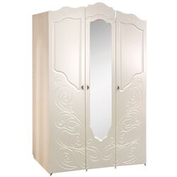 Dulap КМК 0380.14 Zhemchuzhina 3D (Wenge Light/Pearl Ash)