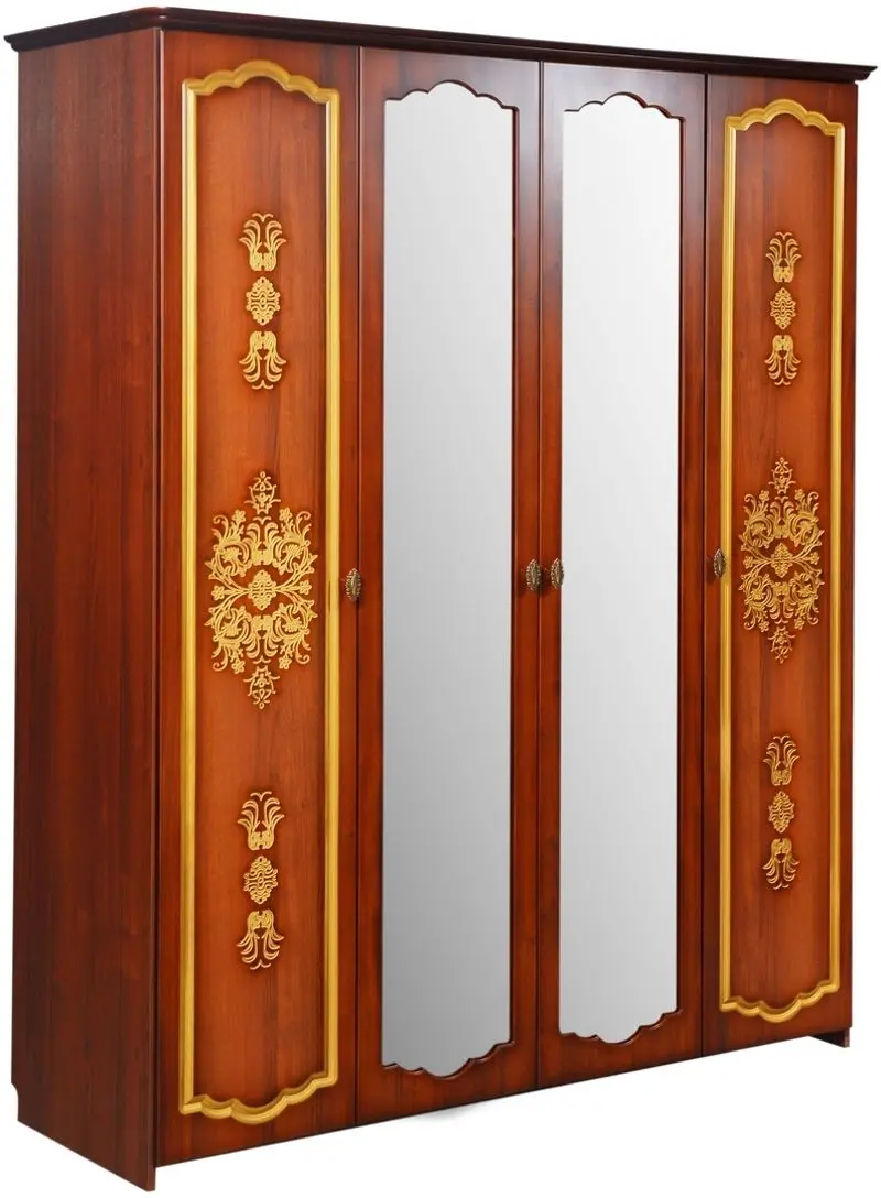 Dulap КМК 0468.5 Kamelia (Ekko Nut/Patina Gold)