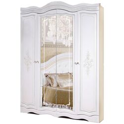 Dulap КМК 0523 Grafinya 4D (Wenge Light/Pearl Ash)