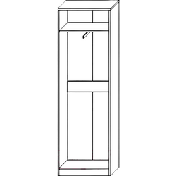 Dulap КМК 0864.1 Mark 2U (Light Pine Concrete) Thumb