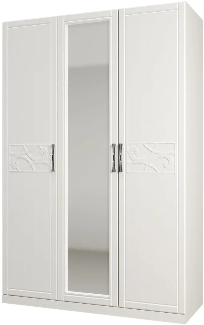 Dulap modular КМК 0862.10 Virdzhiniya 1 1U (White/Sundae) - 3