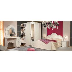 Dulap de colt КМК 0380.13 Zhemchuzhina (Wenge Light/Pearl Ash) Thumb