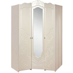 Dulap de colt КМК 0380.13 Zhemchuzhina (Wenge Light/Pearl Ash)