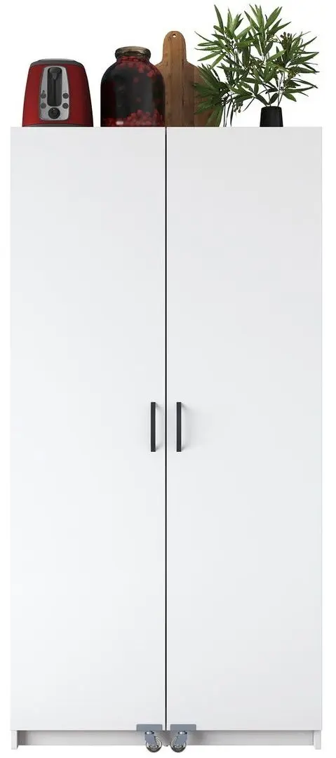 Dulap-camara cu roti Mirage Meble JE103 (White)