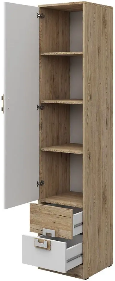 Penal Mirjan24 Niczi/Nico 5 (Light Oak/White)