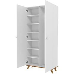 Dulap Mirjan24 Tunbergia/Falco 05 (White/Golden Craft Oak) Thumb