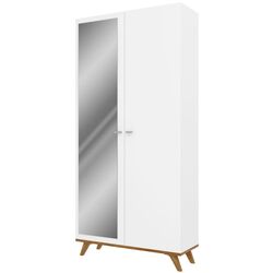 Dulap Mirjan24 Tunbergia/Falco 05 (White/Golden Craft Oak)