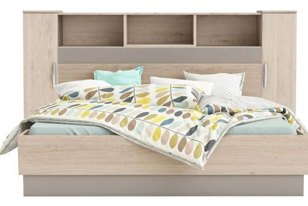 Dulap suprapus Mobhaus Graphic (Arizona Oak/Gray) - 4