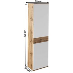 Шкаф Mobhaus Cyril Typ 2 (Wotan Oak/White) Thumb