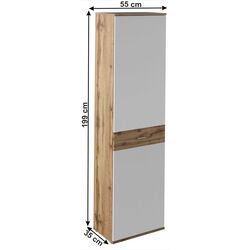 Dulap Mobhaus Cyril Typ 7 (Wotan Oak/White) Thumb