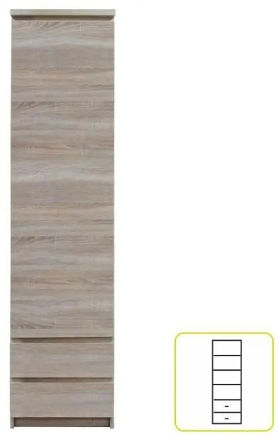 Penal Mobhaus Panama Typ 02 (Sonoma Oak)