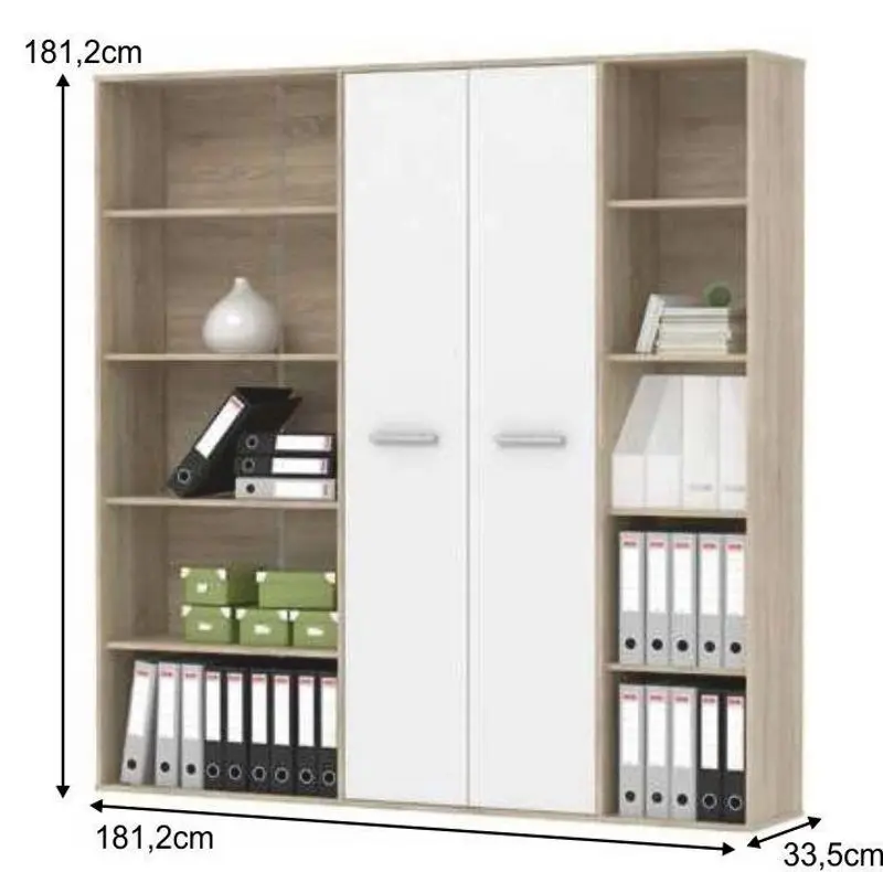 Etajera Mobhaus Maurus New MA50 (Sonoma Oak/White)