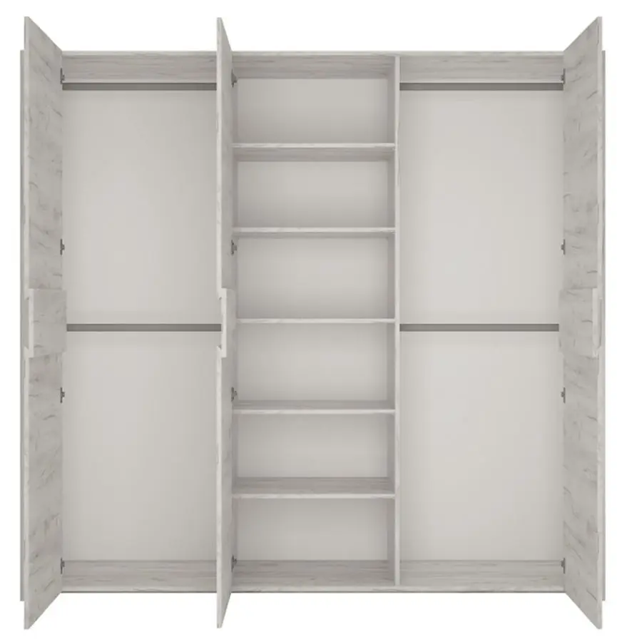 Шкаф Tempo Kondela Angel Typ 22 3D (Craft White)