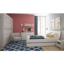 Шкаф Tempo Kondela Angel Typ 22 3D (Craft White) Thumb