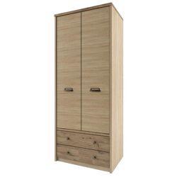 Dulap Mobhaus Diaz 2D2S (Madura Oak/Wellington)