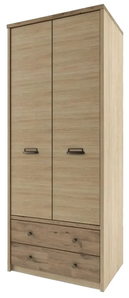 Шкаф Mobhaus Diaz 2D2S (Madura Oak/Wellington)