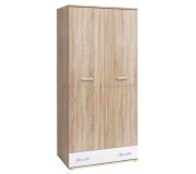 Dulap Mobhaus Emio Typ 02 (Sonoma Oak/White)