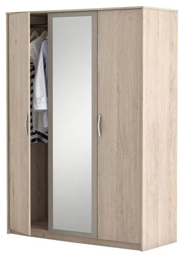 Шкаф Mobhaus Graphic (Arizona Oak/Gray) - 3