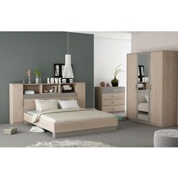 Шкаф Mobhaus Graphic (Arizona Oak/Gray) Thumb