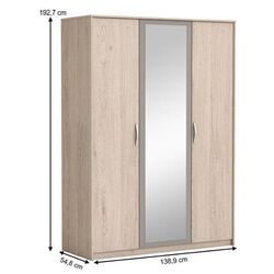 Шкаф Mobhaus Graphic (Arizona Oak/Gray) Thumb