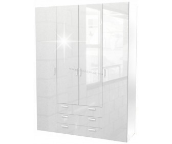 Шкаф Mobhaus Gwen 70429 (White Extra High Gloss)