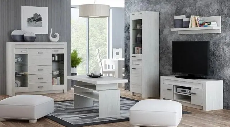 Шкаф Tempo Kondela Infinity I-18 (Ash White)