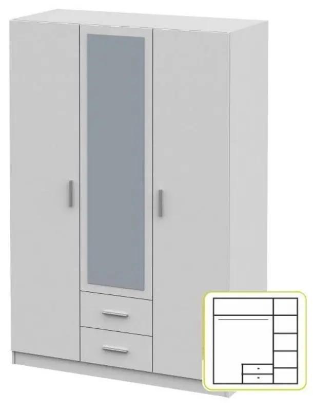 Dulap Mobhaus Invita Typ 2 (White)