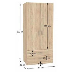 Dulap Mobhaus Invita Typ 5 (Sonoma Oak) Thumb