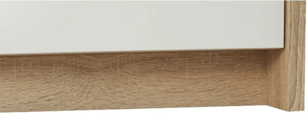 Dulap Mobhaus Johan 2 New 05 (Sonoma Oak/White)