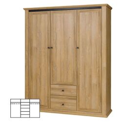 Dulap Mobhaus Leon MZ3 (Grand Oak) Thumb