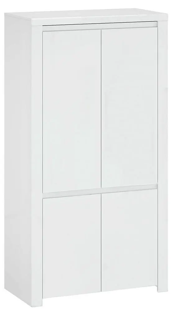 Dulap Mobhaus Lindy 4D (White Gloss)