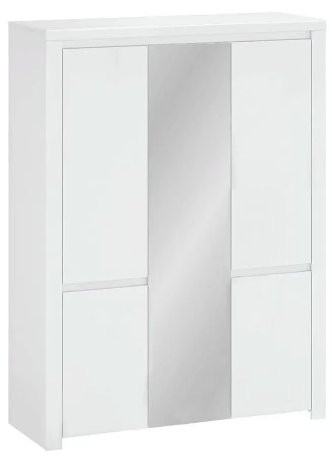 Dulap Mobhaus Lindy 5D (White Gloss)