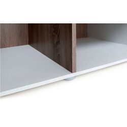 Dulap Mobhaus Lynatet Typ 23 (White Extra High Gloss/Sonoma Oak Truffle Dark) Thumb