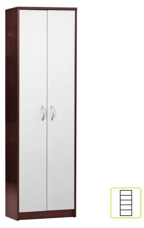 Dulap Mobhaus Mecki (Wenge/White)