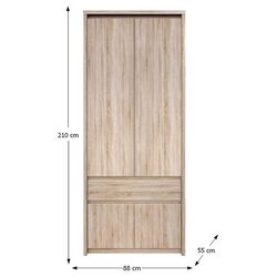 Шкаф Tempo Kondela Norty (Sonoma Oak) Thumb