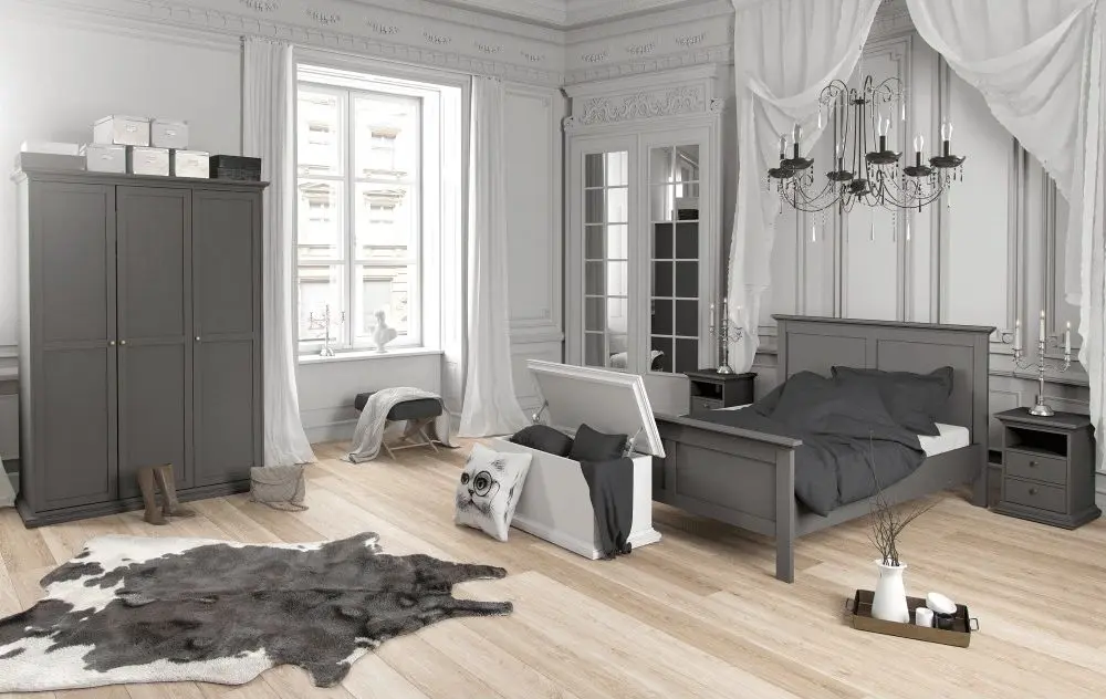 Dulap Mobhaus Paris 75353 (Gray)