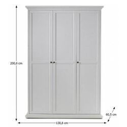 Dulap Mobhaus Paris (White) Thumb