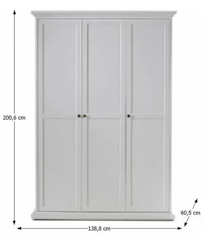 Dulap Mobhaus Paris (White)