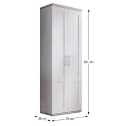 Dulap Mobhaus Provensal (White/Sanremo) Thumb