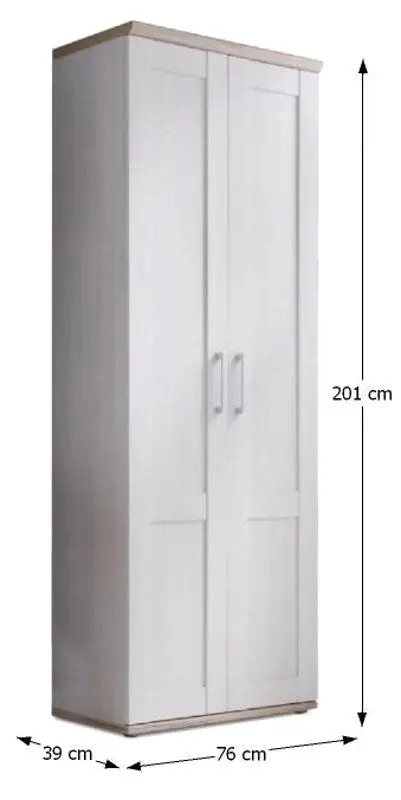 Dulap Mobhaus Provensal (White/Sanremo) - 4