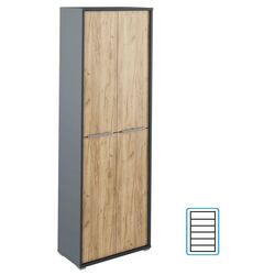 Dulap Tempo Kondela Rioma New Typ 05 (Graphite/Artisan Oak) Thumb