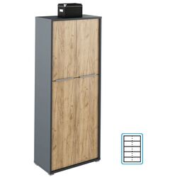 Dulap Tempo Kondela Rioma New Typ 07 (Graphite/Artisan Oak) Thumb