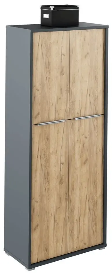 Dulap Tempo Kondela Rioma New Typ 07 (Graphite/Artisan Oak)