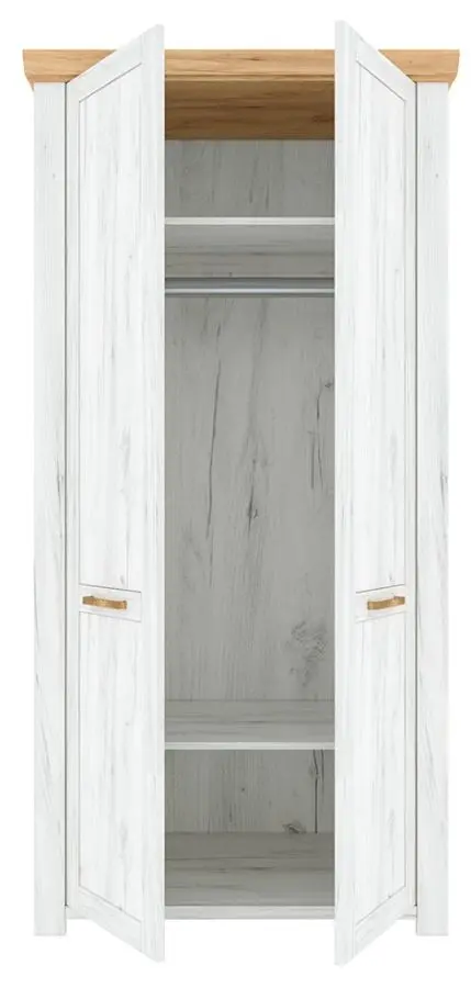 Dulap Tempo Kondela Sudbury F (Craft Oak Golden/Craft Oak White)